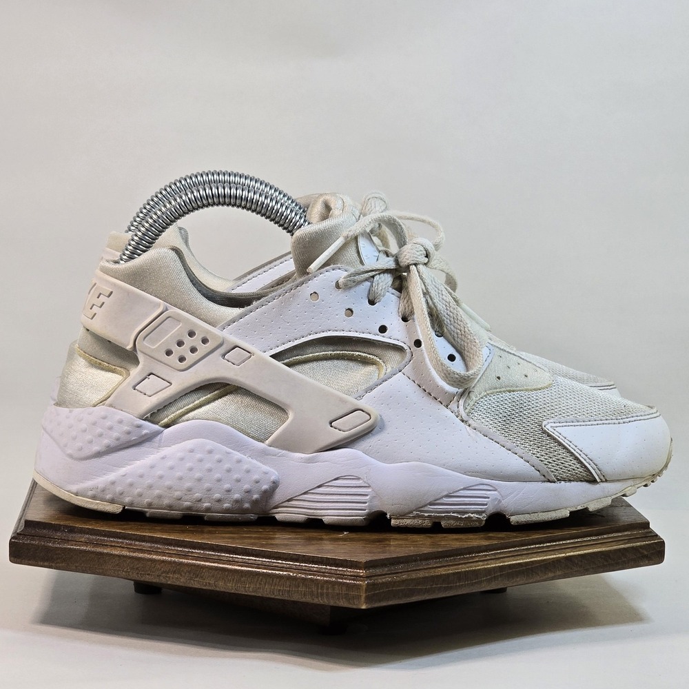 Nike Air Huarache Shoes Mens Size 6.5 White Sail Running Sneakers Retro Casual